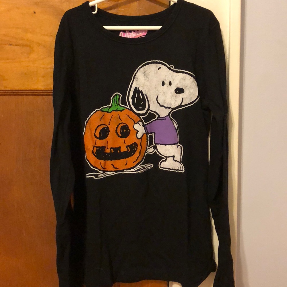 Snoopy Halloween long sleeve shirt